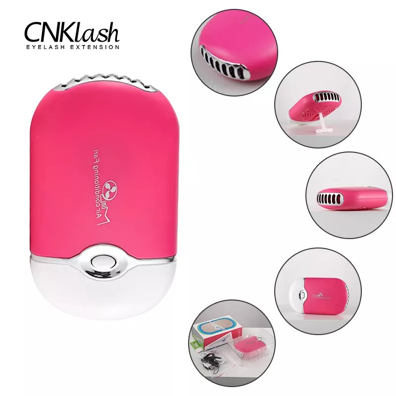 Eyelash Extension Uv Glue - พัดลมติดขนตาขนาดเล็กแบบ USB เครื่องมือขนตาติดขนตาแห้งเร็วอุปกรณ์เสริมสำหรับเครื่องเป่าขนตา
