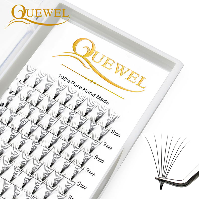 Eyelash Extension C Curl - Quewel Premade แฟนขนตา 8D/6D/5D/4D/3D Volume Lash