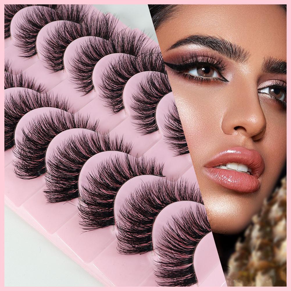 Eyelash Extension For Big Eyes - ขนตาปลอมฟูฟ่องสไตล์ตาแมว ขนตาฟ็อกซ์ ขนาดใหญ่ หนา แบบมิงค์ สำหรับต่อขนตา
