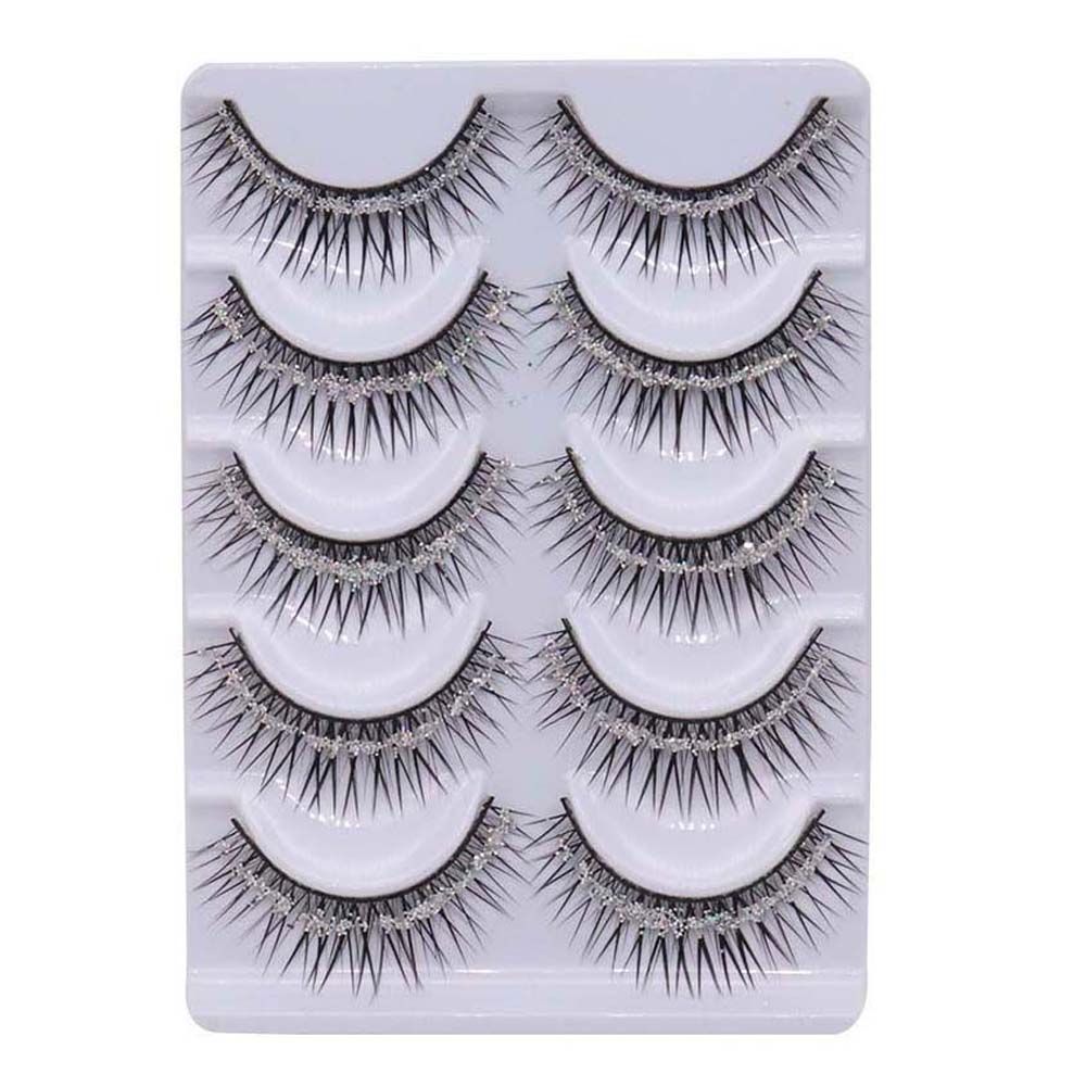 Eyelash Extension For Big Eyes - ขนตาปลอมประดับกลิตเตอร์วิบวับ ติดทนนาน เพิ่มความโดดเด่นให้ดวงตา
