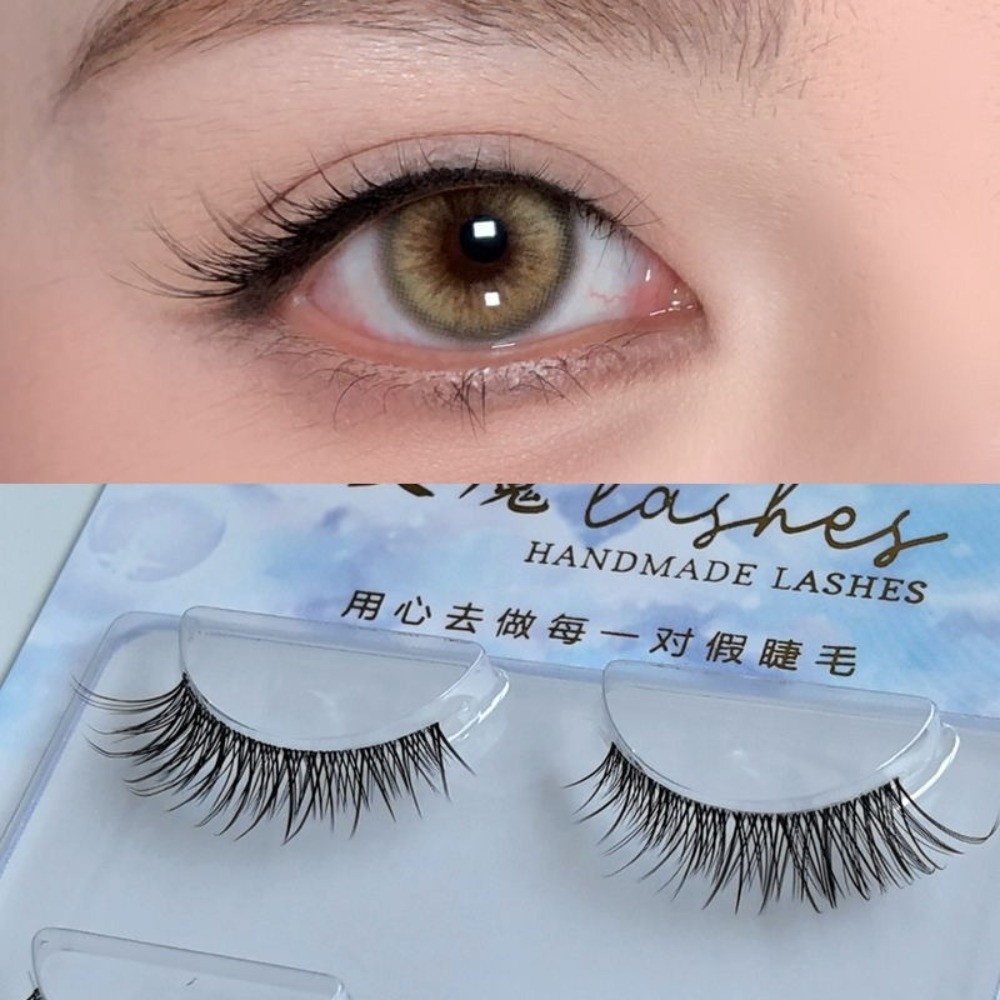 Eyelash Extension Japanese - ขนตาปลอมแบบธรรมชาติ สไตล์คอสเพลย์ญี่ปุ่น 3 มิติ ขนตาปลอมแบบมิงค์ ต่อขนตา