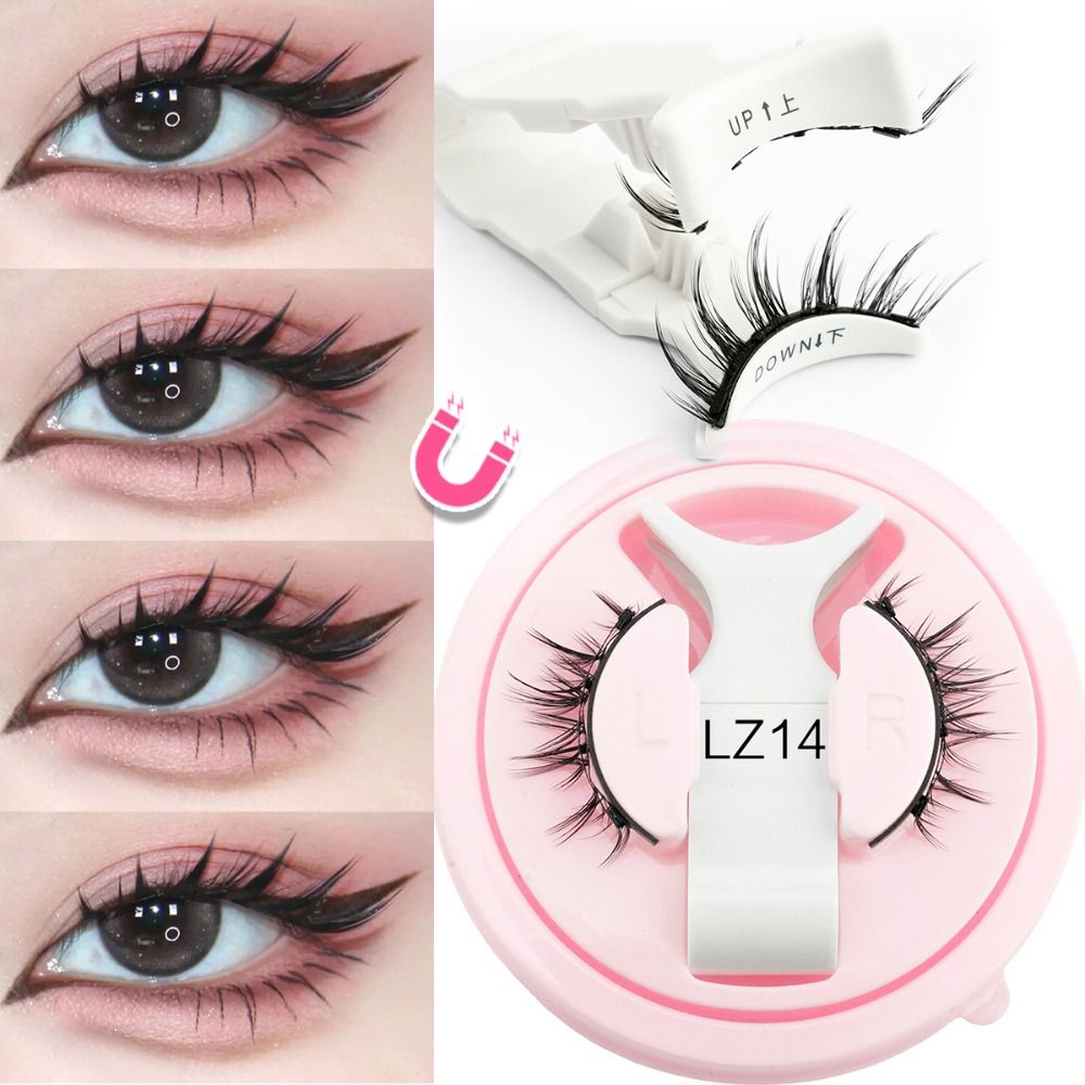Eyelash Extension Uv Glue - ขนตาแม่เหล็กแบบใช้ซ้ำได้ ติดทนนาน ขนตาแม่เหล็ก 3 มิติ แบบปีก
