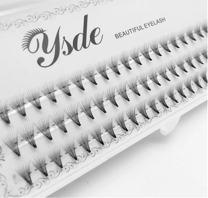 Eyelash Extension For Big Eyes - 60 มัด/ชุด ขนตาปลอมแบบธรรมชาติ 6 มิติ สีดำ