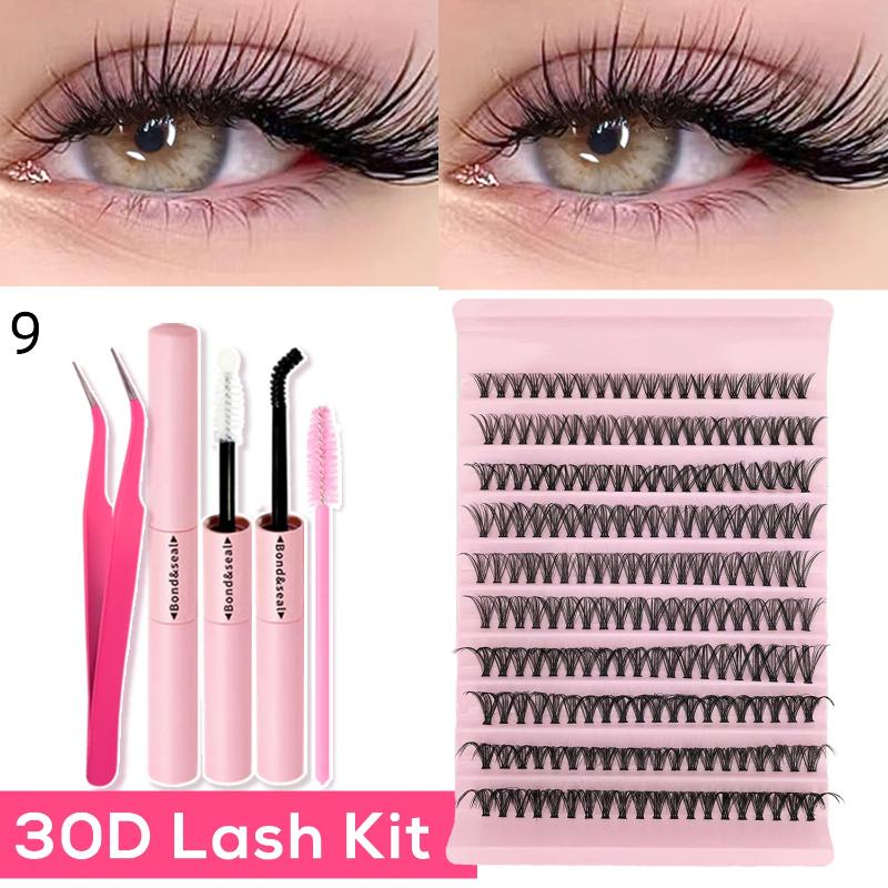 Eyelash Extension Or Extensions - ชุดอุปกรณ์ต่อขนตา DIY พร้อมกาว น้ำยาล้างกาว และอุปกรณ์ติดขนตา สำหรับใช้ที่บ้านหรือร้านเสริมสวย