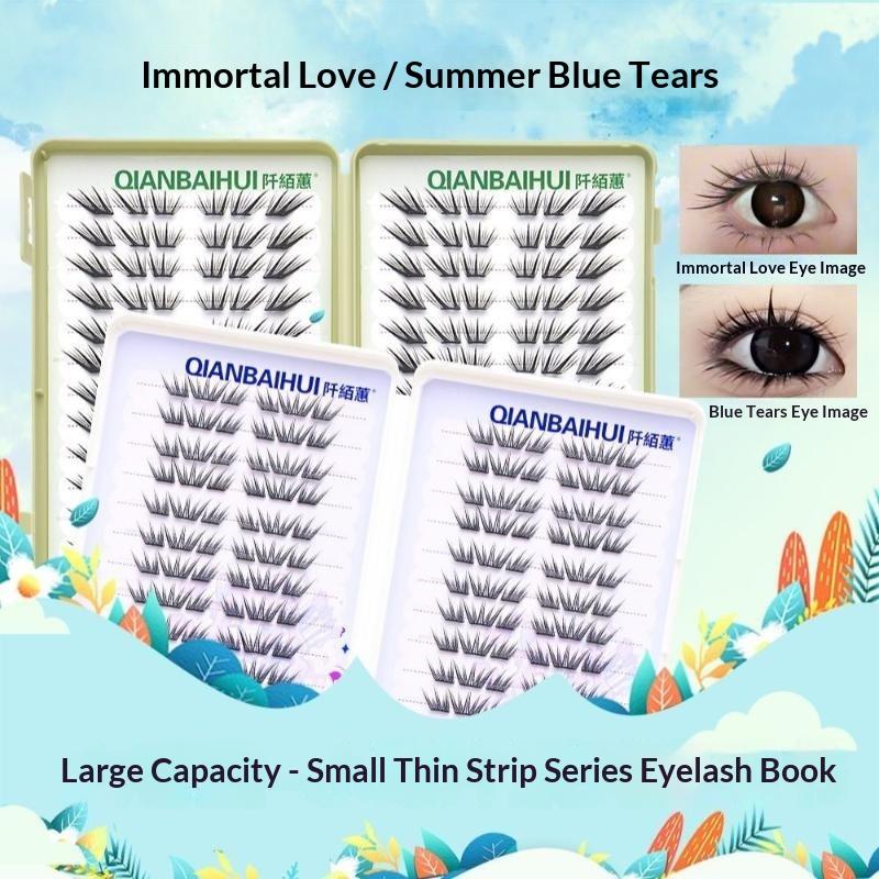 Eyelash Extension Fox Eye - ขนตาปลอมแบบกลุ่มฟ็อกซ์อาย ฟูหนา ปลายเรียวเล็ก ต่อขนตาแบบเส้นต่อเส้น ปริมาณมาก ช่วยเพิ่มขนาดดวงตา