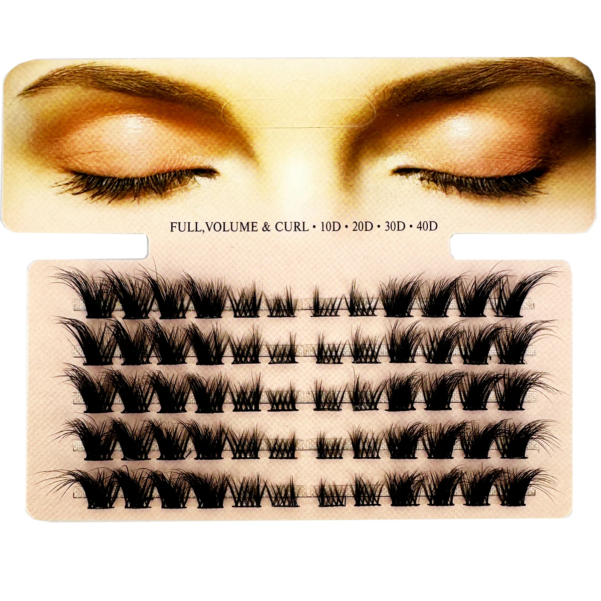 Eyelash Extension Fox Eye - ขนตาปลอมแบบช่อเดี่ยว 3D Fluffy ผสมผสานขนตาธรรมชาติจากมิงค์และขนตาฟ็อกซ์ ให้ลุคตาสวยเป็นธรรมชาติ