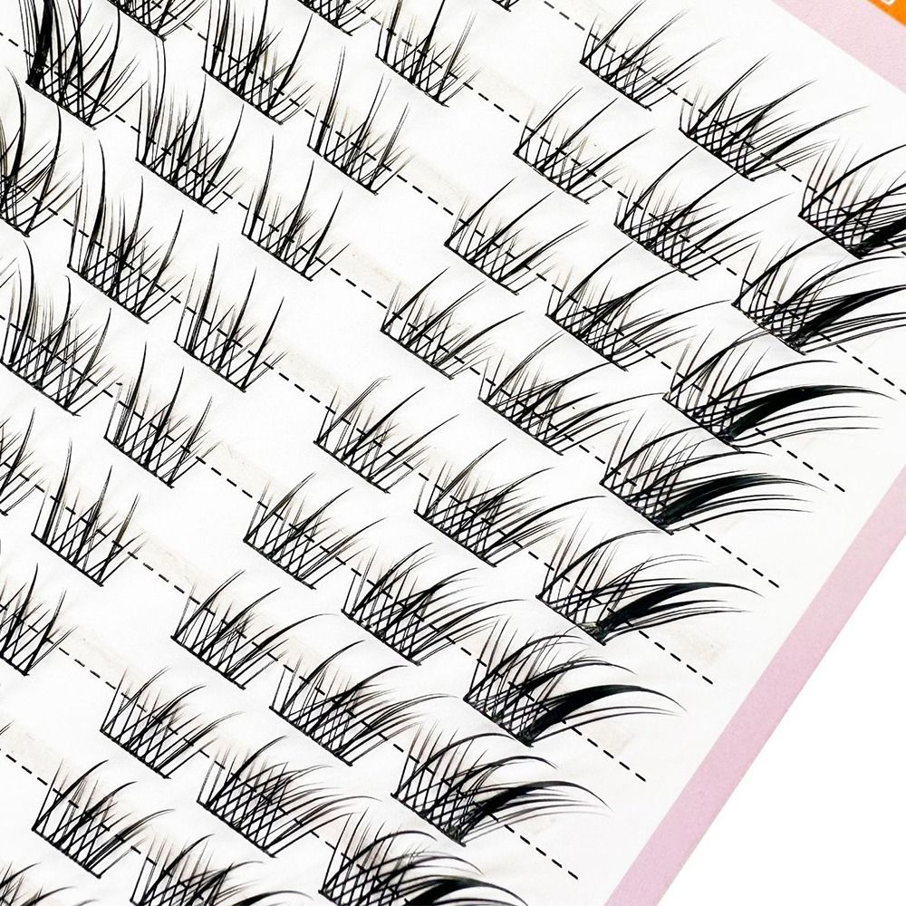 3D Cat Eye Clusters Lashes ธรร - Eyelash Extension Fox Eye บทวิจารณ์และราคา