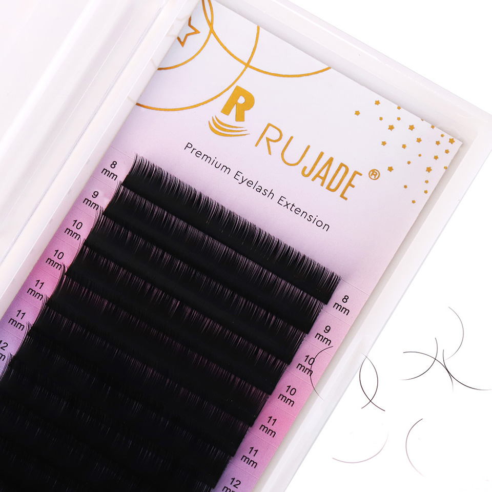 ขนตาปลอม RUJADE B C CC D Curl  - Eyelash Extension C Curl บทวิจารณ์และราคา
