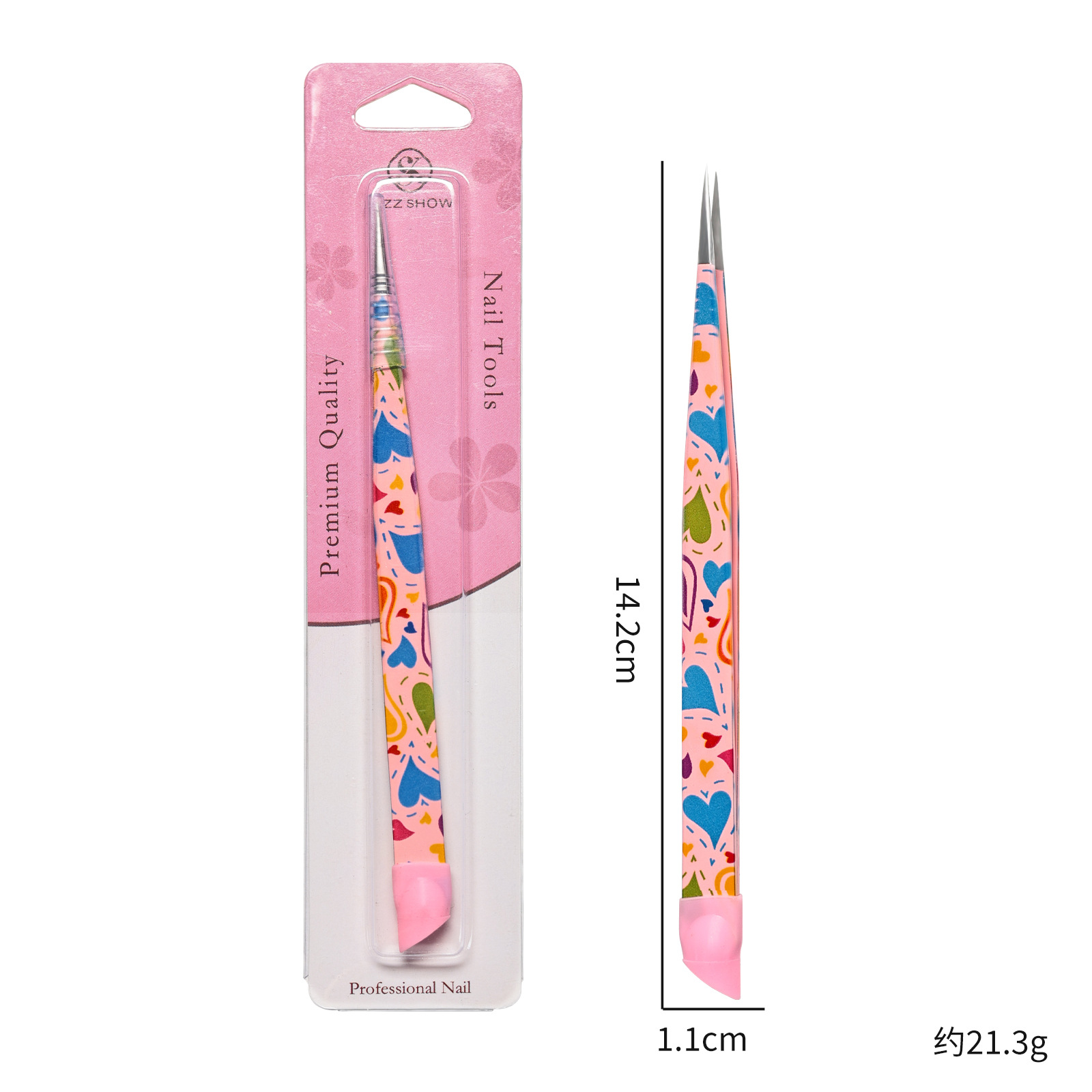 แหนบซิลิโคนสองด้านสำหรับทำเล็บ - Eyelash Extension Japanese บทวิจารณ์และราคา