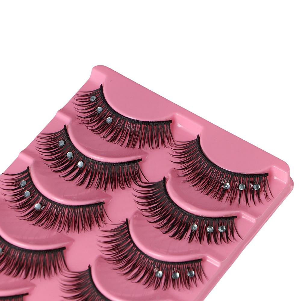 ขนตาปลอมประดับกลิตเตอร์วิบวับ  - Eyelash Extension For Big Eyes บทวิจารณ์และราคา