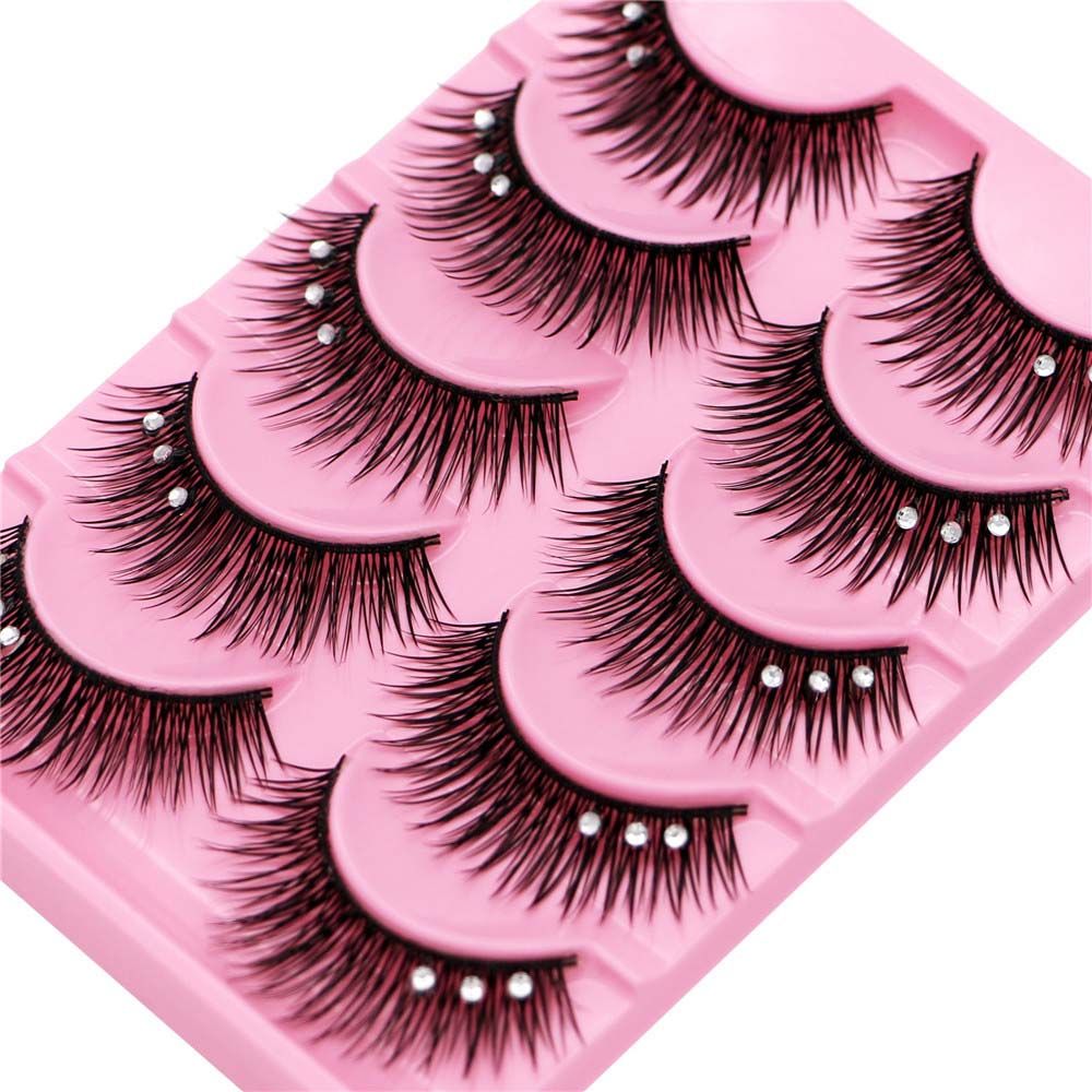 ขนตาปลอมประดับกลิตเตอร์วิบวับ  - Eyelash Extension For Big Eyes บทวิจารณ์และราคา