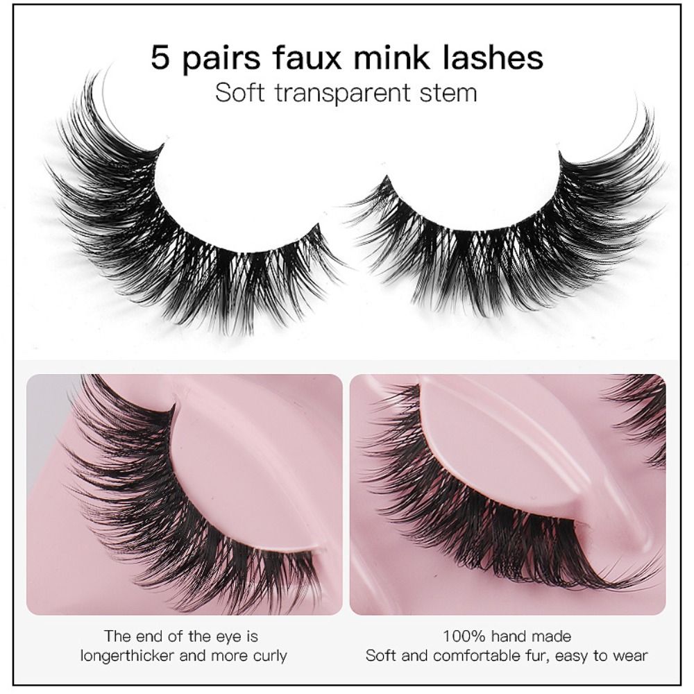 ขนตาปลอม 3 มิติ ฟูฟ่อง สำหรับผ - Eyelash Extension Fox Eye บทวิจารณ์และราคา