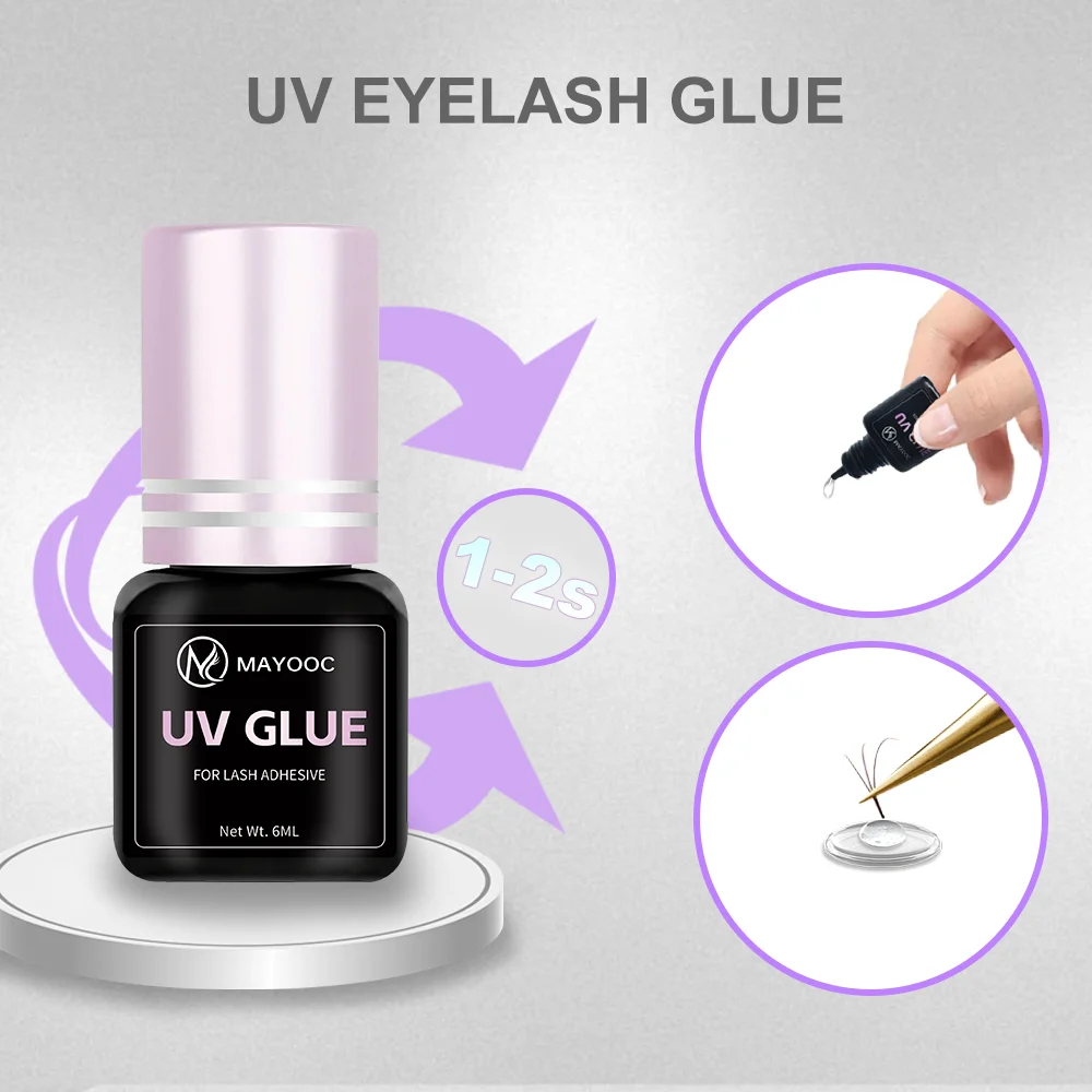 MAYOOC แห้งเร็ว 0.1S UV Eyelas - Eyelash Extension Uv Glue บทวิจารณ์และราคา