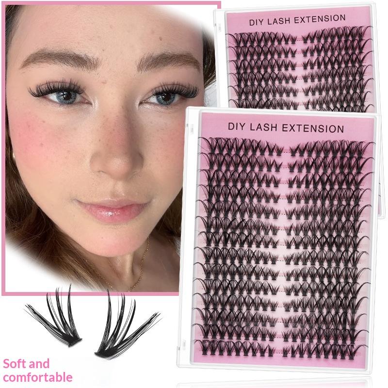 ขนตาปลอม Hoyytu 14 แถว แบบ DIY - Eyelash Extension Or Extensions บทวิจารณ์และราคา