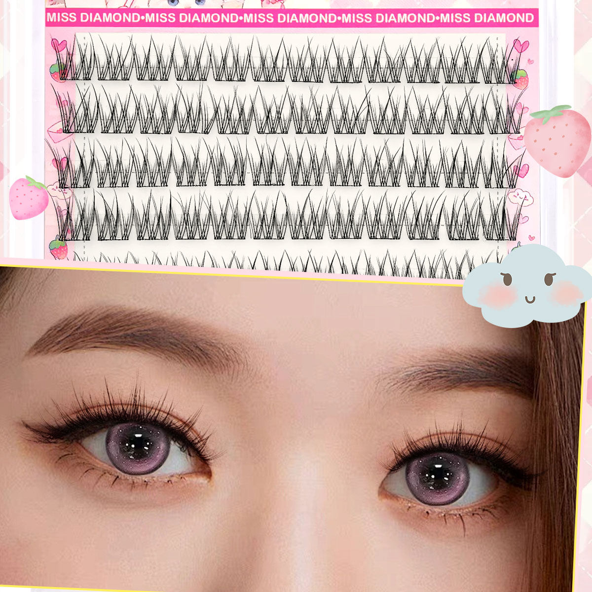 ต่อขนตาปลอมแบบเส้นต่อเส้น ขนตา - Eyelash Extension Japanese บทวิจารณ์และราคา