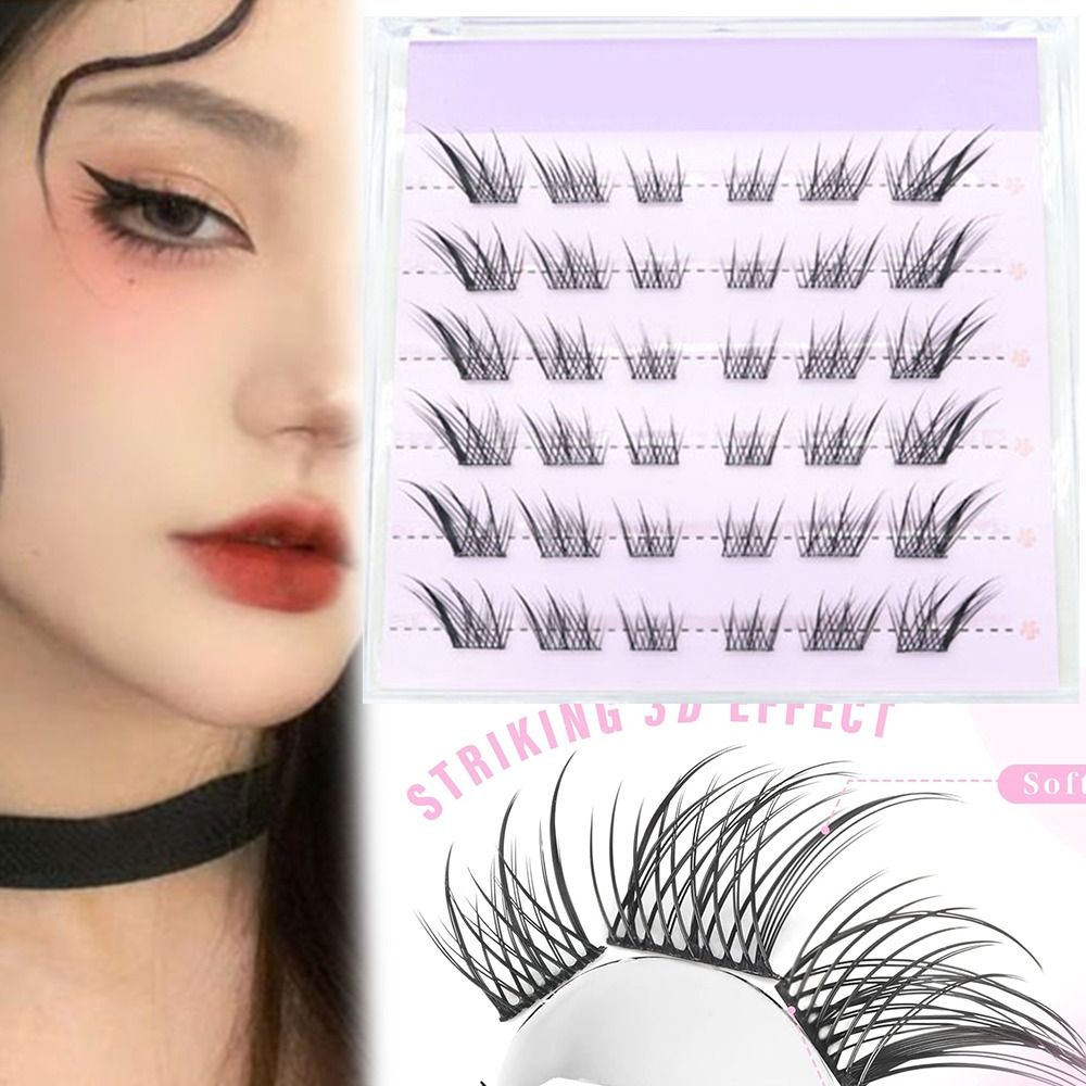 ขนตาปลอมแบบ 3 มิติ ลายแคทอาย ต - Eyelash Extension Fox Eye บทวิจารณ์และราคา