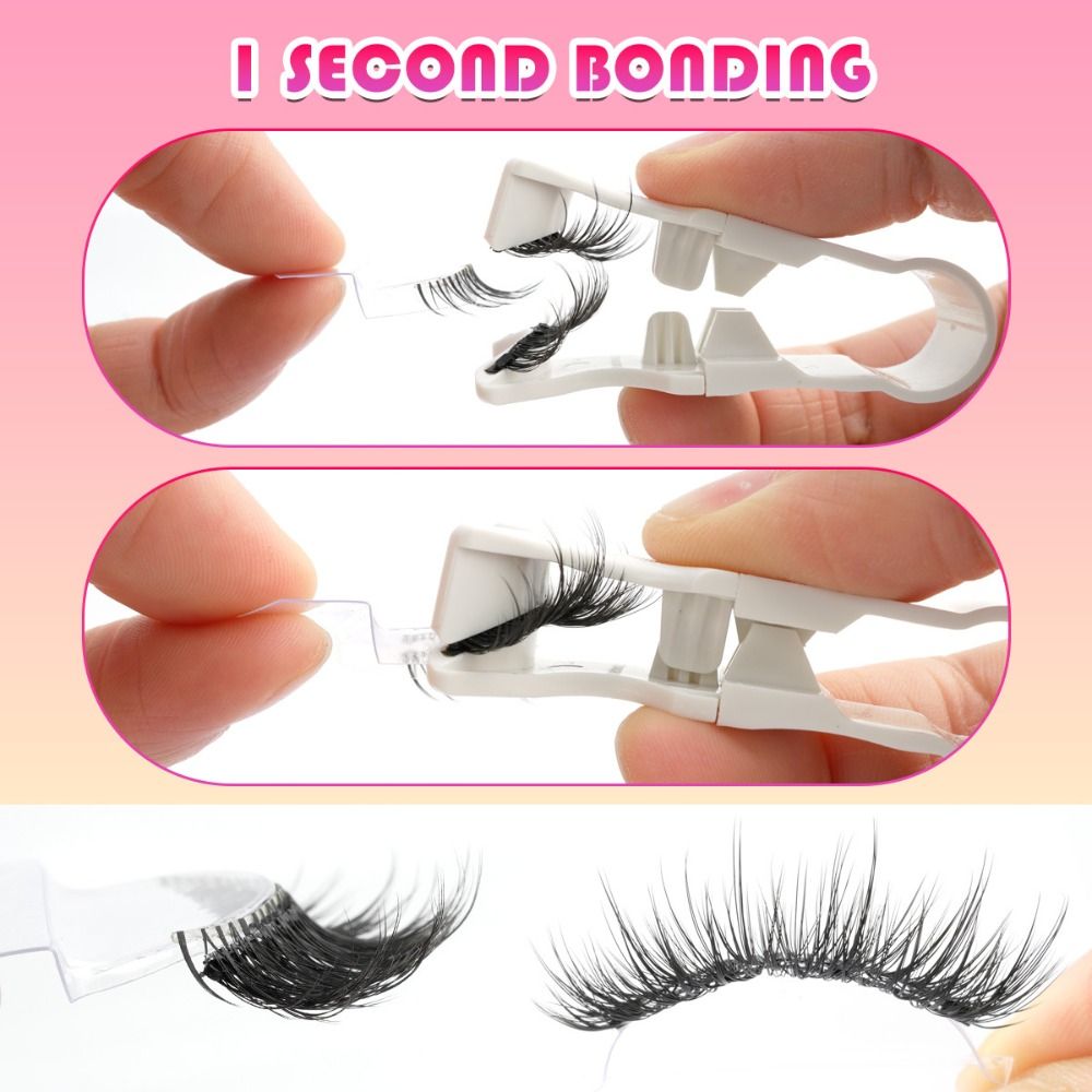 ขนตาแม่เหล็กแบบใช้ซ้ำได้ ติดทน - Eyelash Extension Uv Glue บทวิจารณ์และราคา
