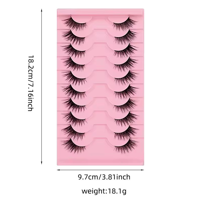 กู๊ดโอบี ฮาล์ฟอาย ขนตาปลอม 10  - Eyelash Extension Fox Eye บทวิจารณ์และราคา