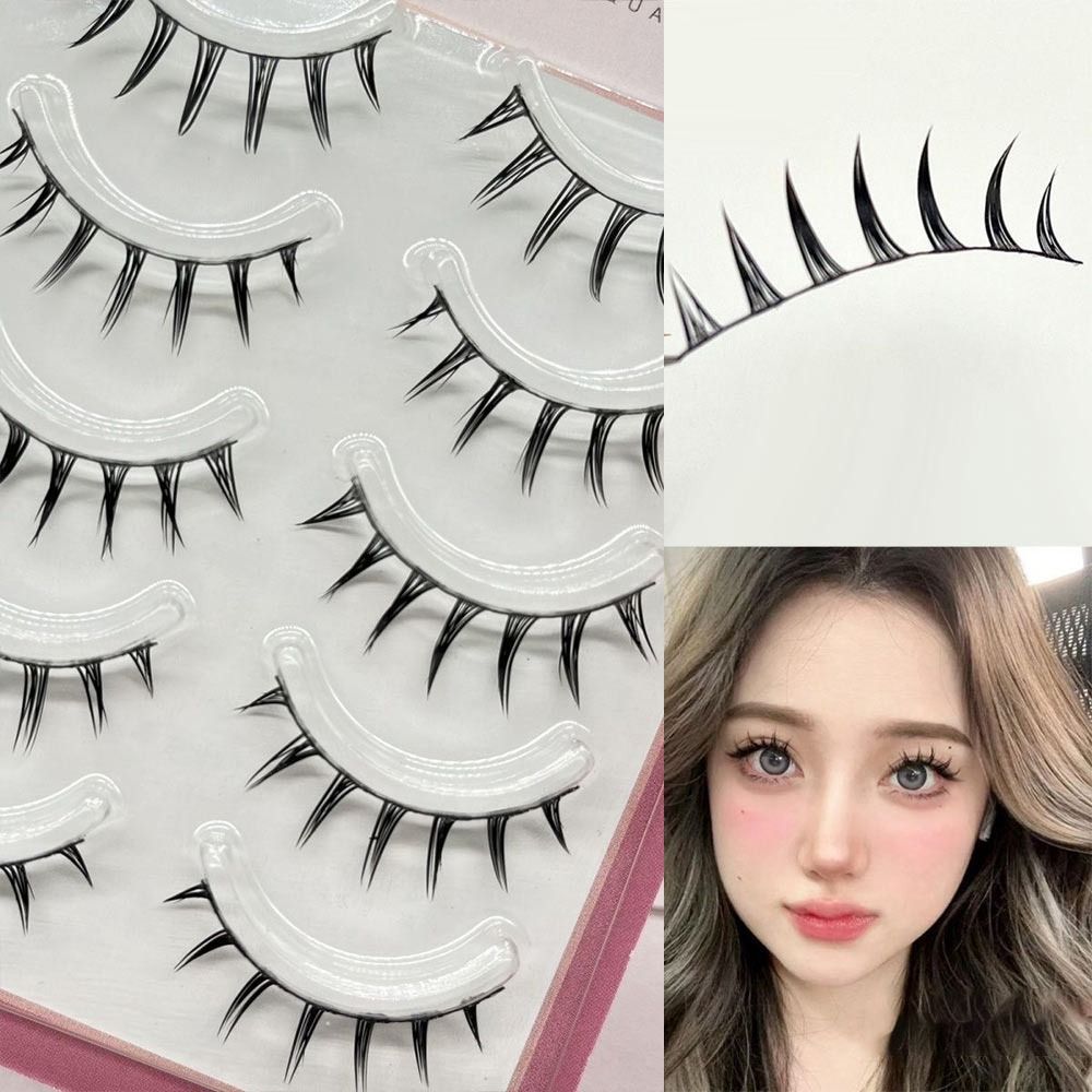 แพ็ค 5 คู่ ขนตาปลอมสไตล์ญี่ปุ่ - Eyelash Extension Japanese บทวิจารณ์และราคา