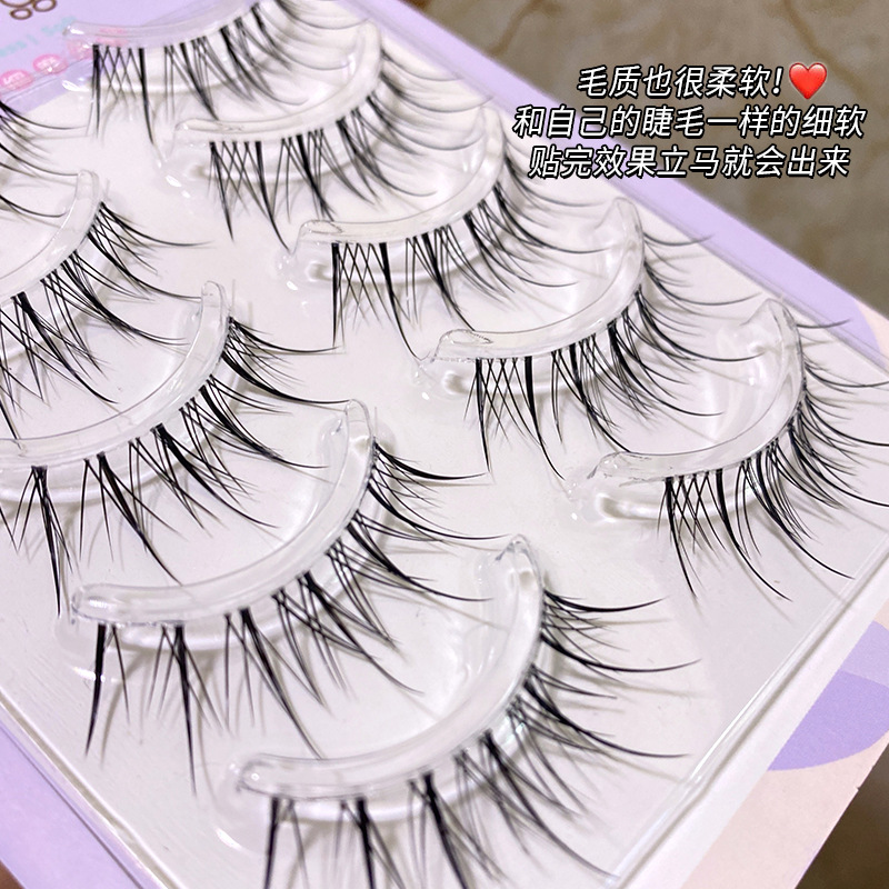 3 คู่ขนตาปลอมแบบใส ดูเป็นธรรมช - Eyelash Extension Japanese บทวิจารณ์และราคา