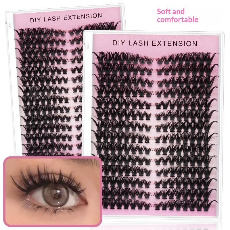 ขนตาปลอมแบบ DIY 14 แถว สำหรับต - Eyelash Extension Or Extensions บทวิจารณ์และราคา