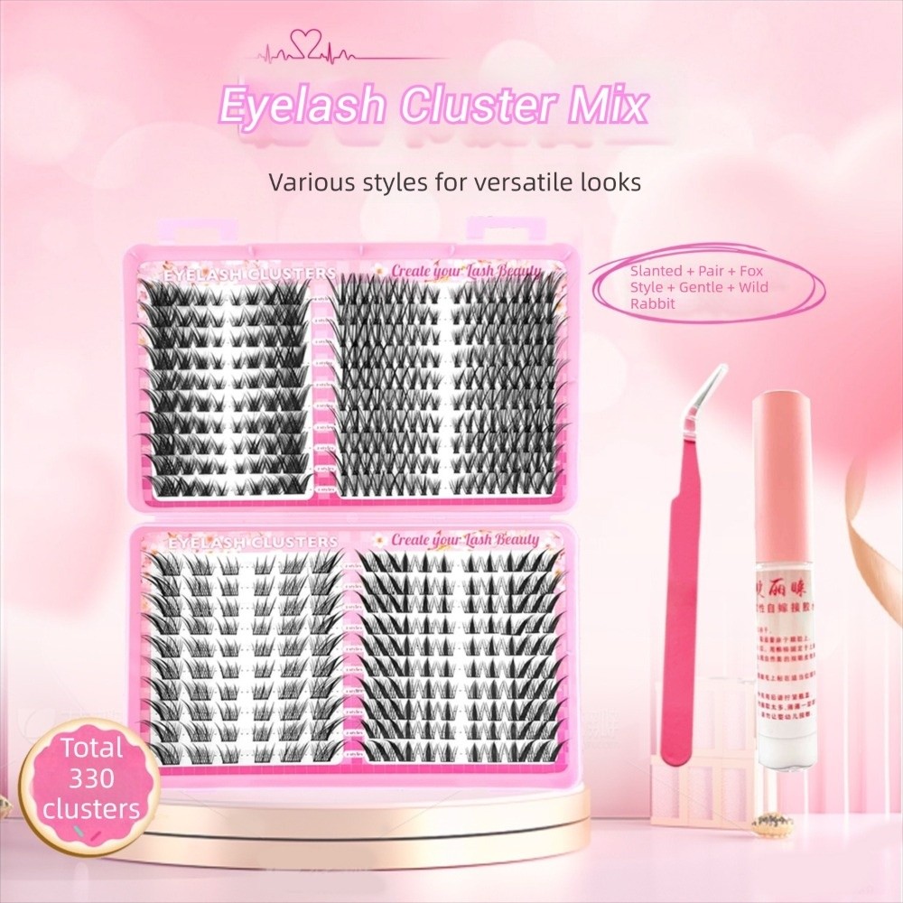 ขนตาปลอมแบบธรรมชาติสีดำ งอน C  - Eyelash Extension C Curl บทวิจารณ์และราคา