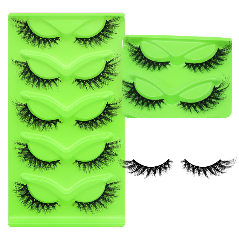 ขนตาปลอมหนาฟู 5 คู่ แบบปีก ขนต - Eyelash Extension Japanese บทวิจารณ์และราคา