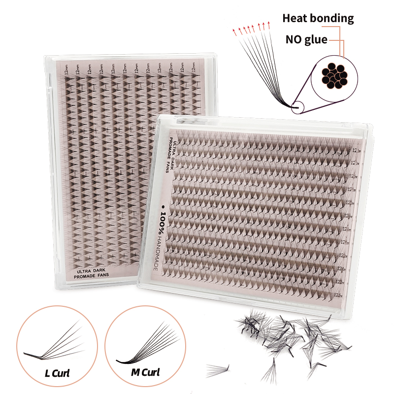 ขนตาแบบช่อ 360/600 ช่อ ทรง L C - Eyelash Extension Or Extensions บทวิจารณ์และราคา