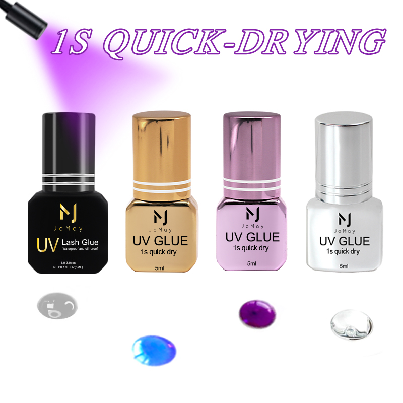 JOMAY 5ML UV Lash กาวสําหรับ E - Eyelash Extension Uv Glue บทวิจารณ์และราคา