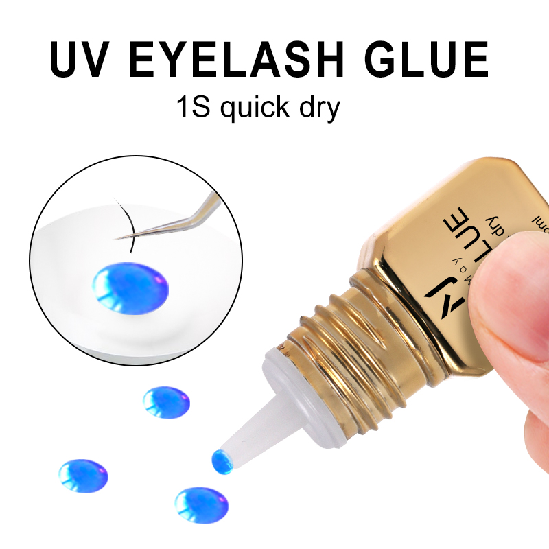 JOMAY 5ML UV Lash กาวสําหรับ E - Eyelash Extension Uv Glue บทวิจารณ์และราคา