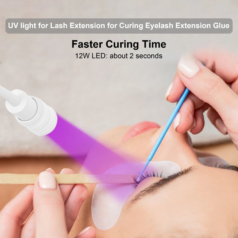 โคมไฟยูวีสำหรับต่อขนตา เจลต่อค - Eyelash Extension Uv Glue บทวิจารณ์และราคา