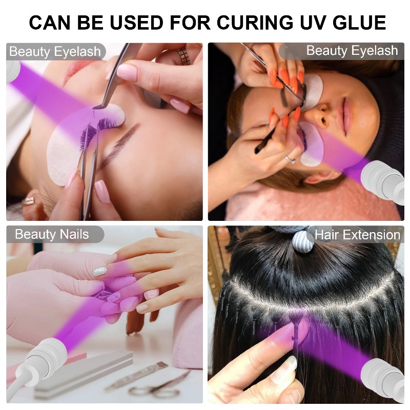 โคมไฟยูวีสำหรับต่อขนตา เจลต่อค - Eyelash Extension Uv Glue บทวิจารณ์และราคา