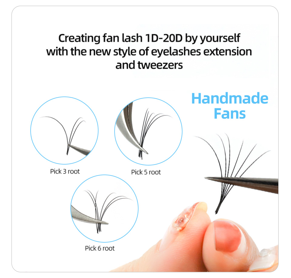 Aguud ขนตาปลอม16แถวยาว16-20มม. - Eyelash Extension For Asian Eyes บทวิจารณ์และราคา