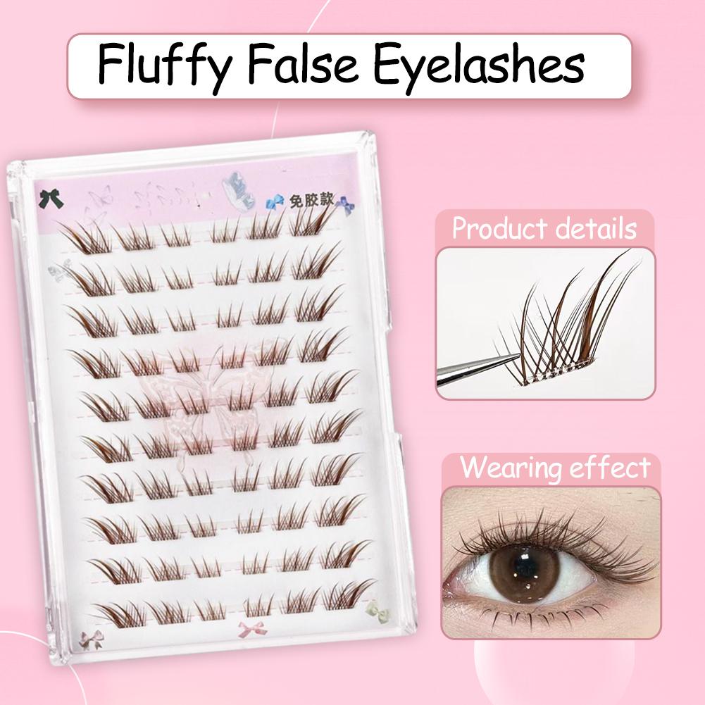 ขนตาปลอมแบบฟูฟ่อง ไม่ต้องใช้กา - Eyelash Extension No 10 บทวิจารณ์และราคา