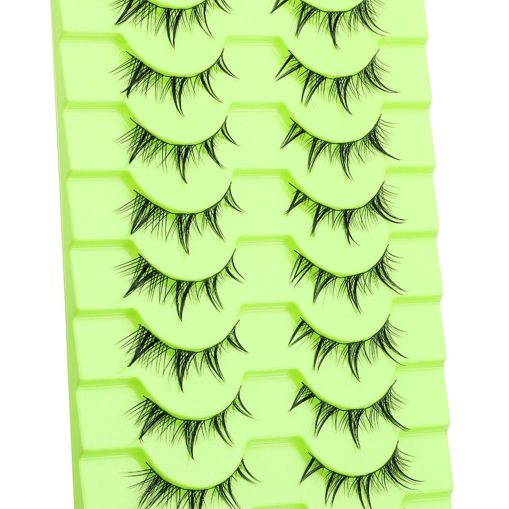 ขนตาปลอมสีดำสไตล์คอสเพลย์ญี่ปุ - Eyelash Extension Japanese บทวิจารณ์และราคา