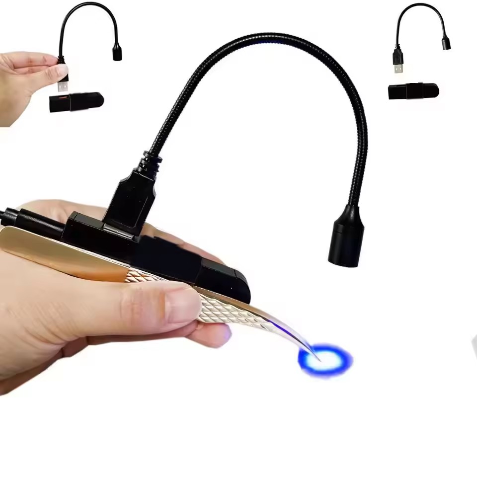 หัวโคมไฟ USB แหนบมือถือสำหรับต - Eyelash Extension Uv Glue บทวิจารณ์และราคา
