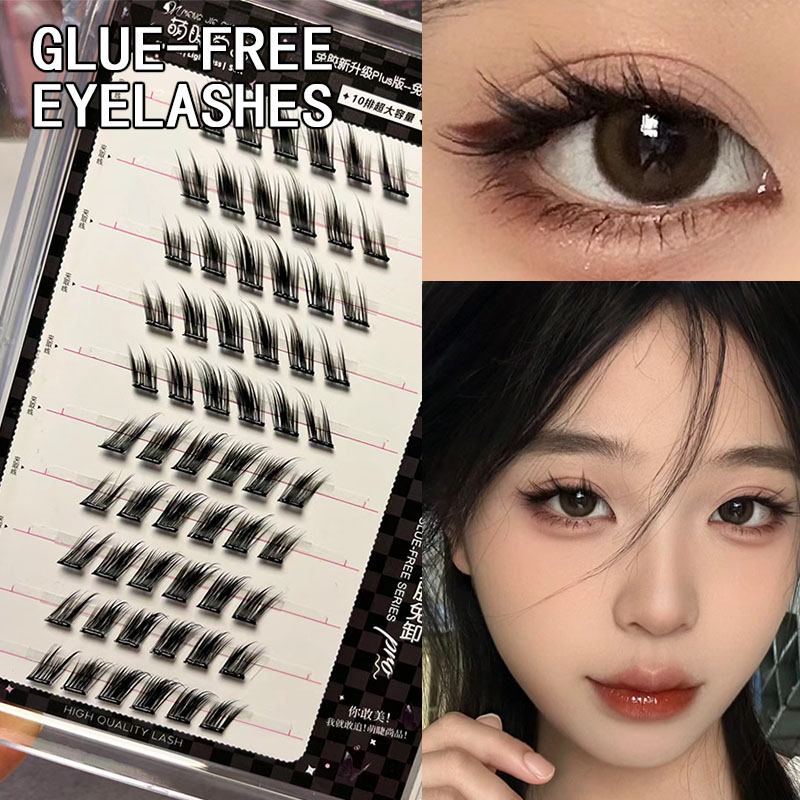 ขนตาปลอมแบบติดเอง Fox Cluster  - Eyelash Extension No 10 บทวิจารณ์และราคา