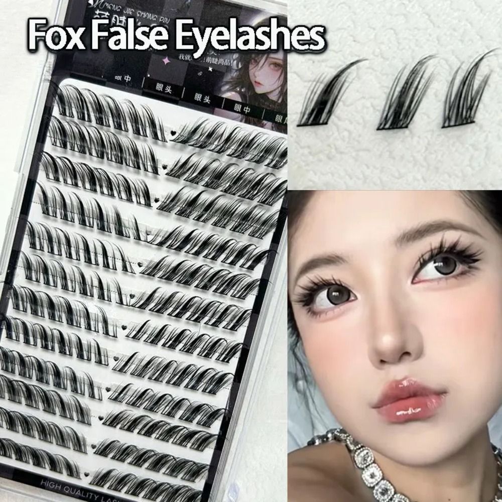 ขนตาปลอมแบบช่อ Single Fox ให้เ - Eyelash Extension Fox Eye บทวิจารณ์และราคา
