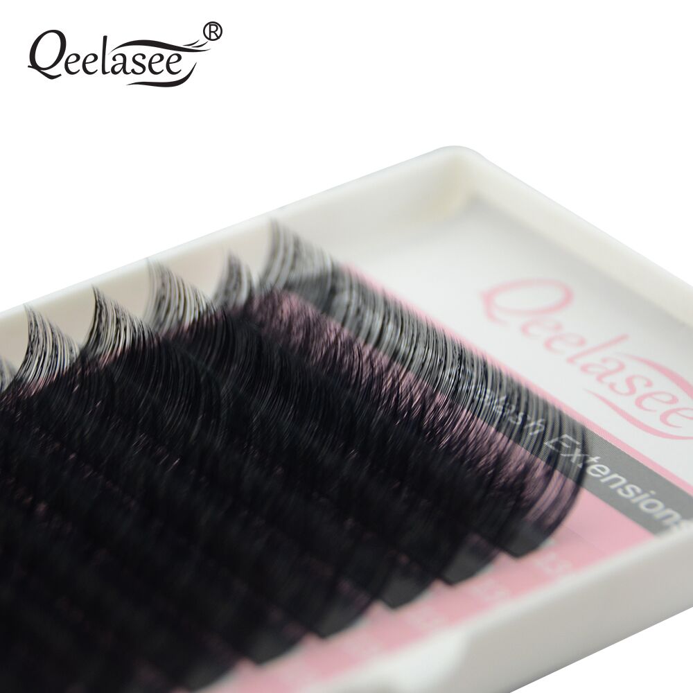 Qeelasee Faux Mink แต่ละขนตา C - Eyelash Extension For Asian Eyes บทวิจารณ์และราคา