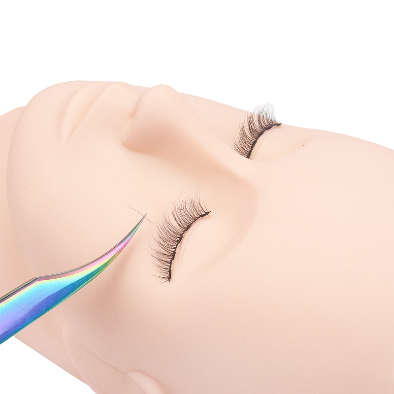 หัวหุ่นฝึกต่อขนตา 1 ชิ้น สำหรั - Eyelash Extension Guide บทวิจารณ์และราคา