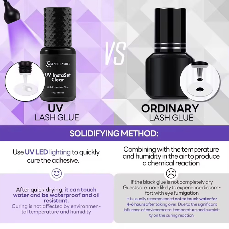 กาวต่อขนตา UV 5 มล. สำหรับต่อข - Eyelash Extension Uv Glue บทวิจารณ์และราคา