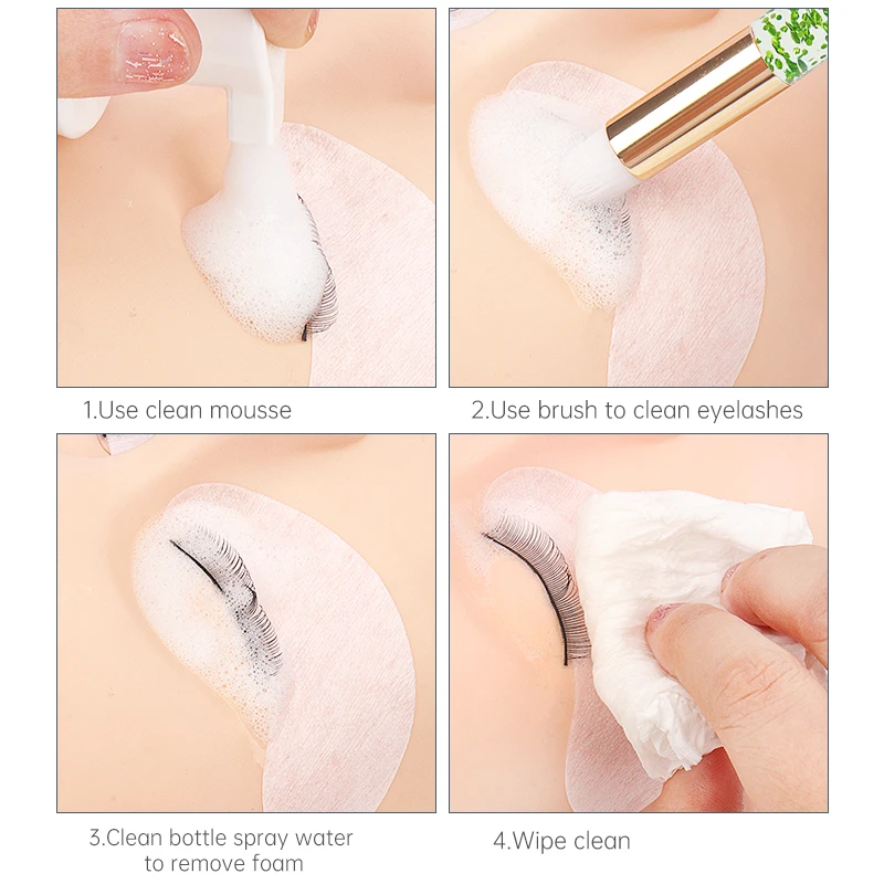 แปรงล้างขนตา แปรงทำความสะอาดขน - Eyelash Extension Guide บทวิจารณ์และราคา