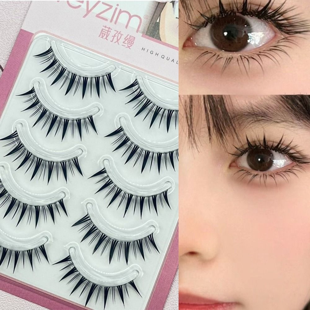 แพ็ค 5 คู่ ขนตาปลอมสไตล์คอสเพล - Eyelash Extension Japanese บทวิจารณ์และราคา